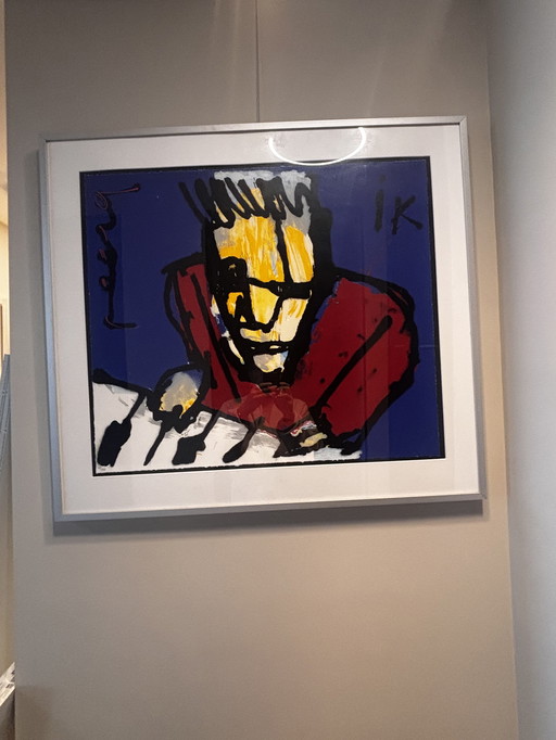 Herman Brood IK Piano - Sérigraphie originale