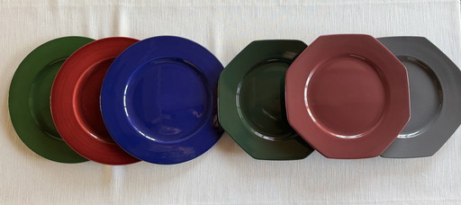 Set of 6 Coasters Luneville