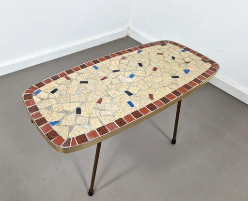 Porte-plantes mosaïque Mid-Century (4)