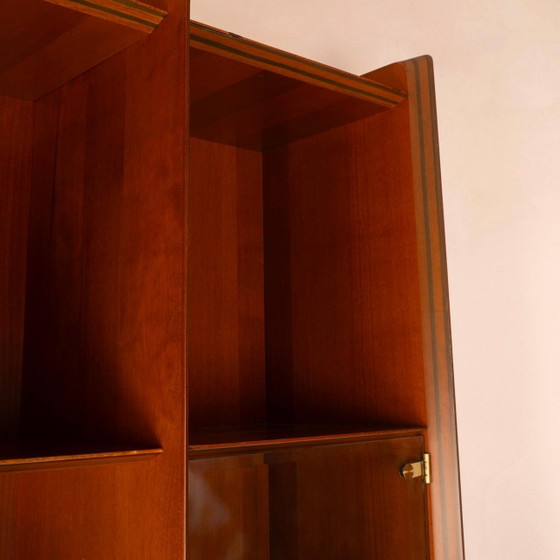 Afra & Tobia Scarpa Artona Librería de Palisandro Mid Century Maxalto 1970 – Leather, Mid Century Modern (photo 13 of 23)