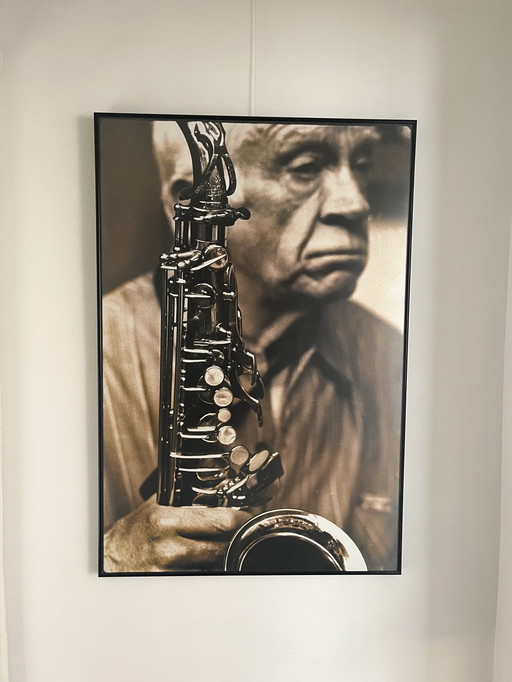 Saxman Piet le Blanc by Carel van Hees
