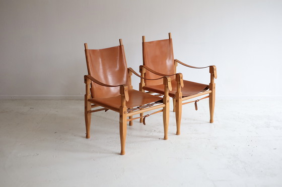 Image 1 of Satz von 2 Safari-Stühlen, Wilhelm Kienzle