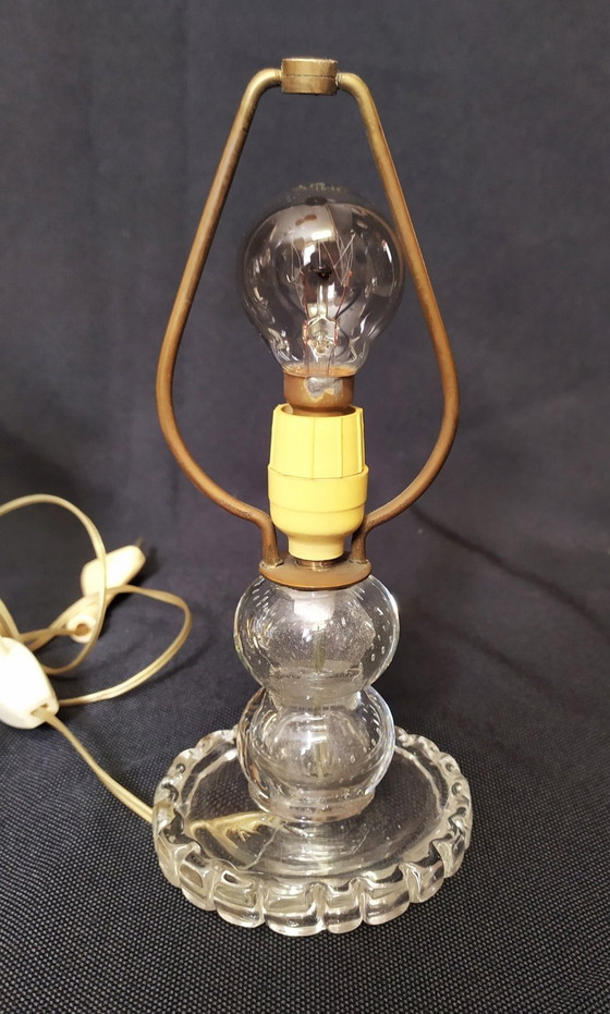 Image 1 of Lámparas de mesa atribuidas a Ercole Barovier, Murano, década de 1940
