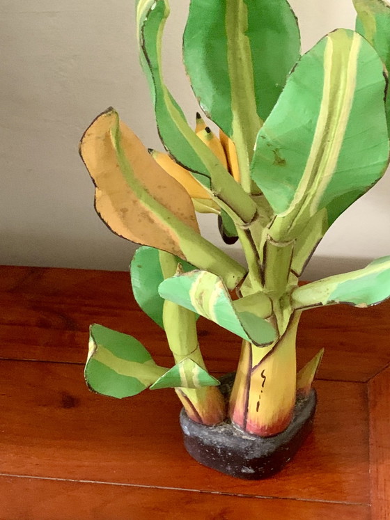 Bernadette Schillings Painted Wooden Banana Tree 30 cm – Decorative Objects (photo 5 of 14)