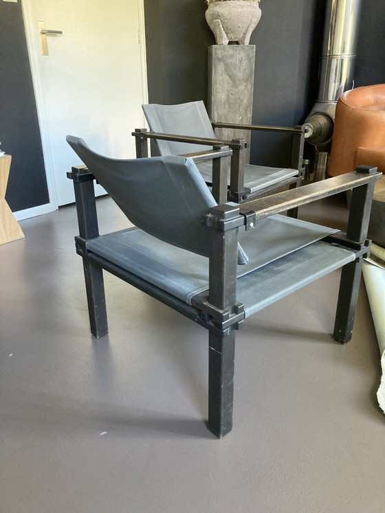 Gerard Lange Coffee Table + 2 Armchairs – Wood (photo 3 of 5)