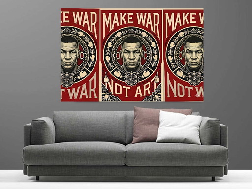 Photo imprimée sur plexiglas ou alu / Edition limitée / Street art / Decoration originale / Décoration / Graffiti / style Obey