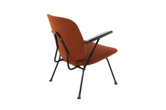 Image 1 of  Set 2 Gijs van der Sluis fauteuils "No. 12"  vintage nieuw gestoffeerd