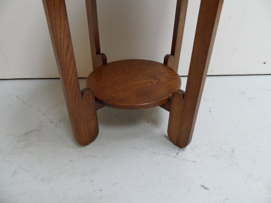 Image 1 of Art Deco round coffee table