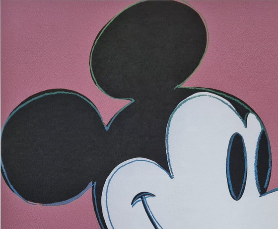 Image 1 of After Andy Warhol, Mickey Mouse, 1980s, Lithograph