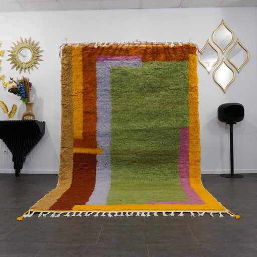 Berber Rug - 268 Cm X 171 Cm - Colored Wool