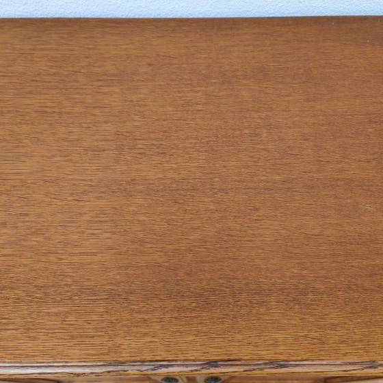 Image 1 of Meuble bar, armoire murale, buffet, commode de style Queen Anne rustique et vintage