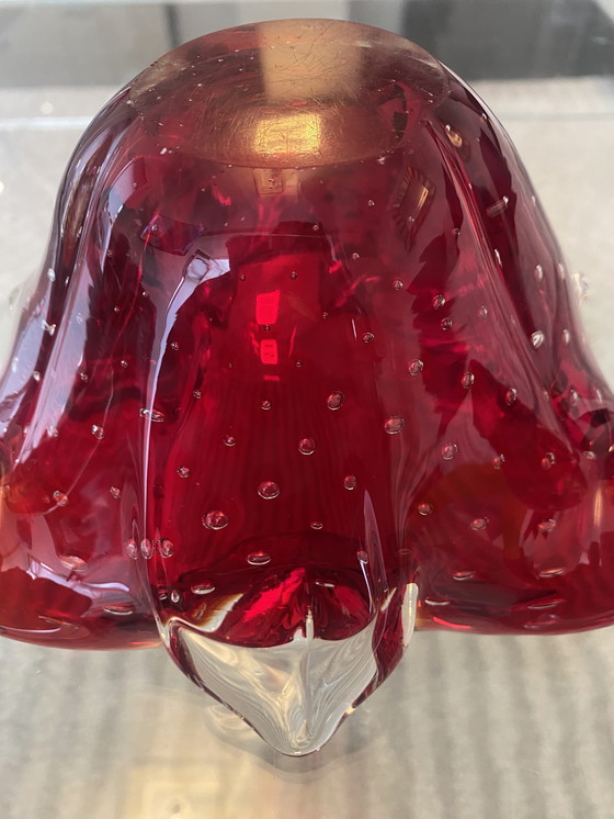 Image 1 of Vintage Murano asbak/snuisterijenbakje van Sommerso