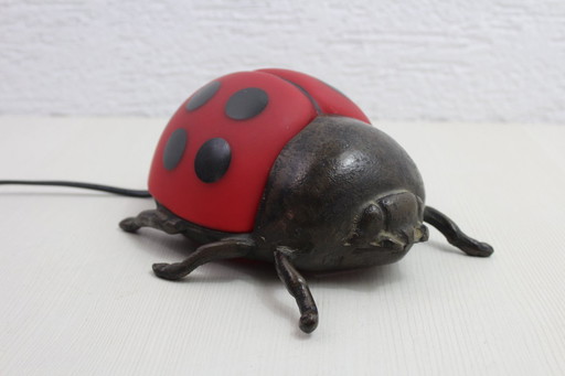 Vintage lieveheersbeestjeslamp