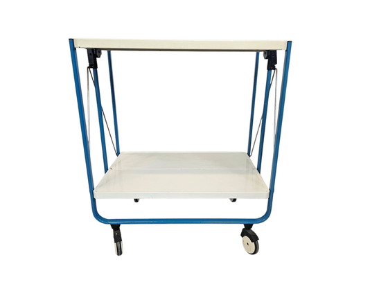 Image 1 of FRZ Metallwaren - Louis Lepoix - Chariot - Chariot de service - Allemagne de l'Ouest - années 80