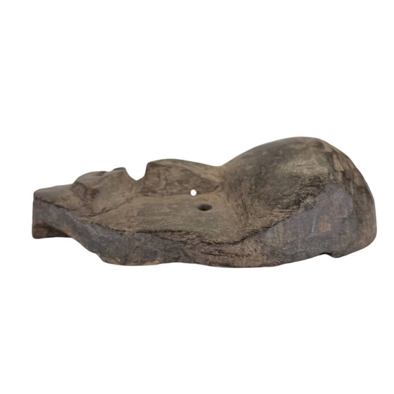 Antica Maschera Africana in Legno Arte da Parete – Sculture, Tribal (photo 4 of 6)