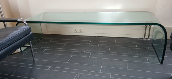 Image 1 of Two FIAM Ponte "waterfall" design tables