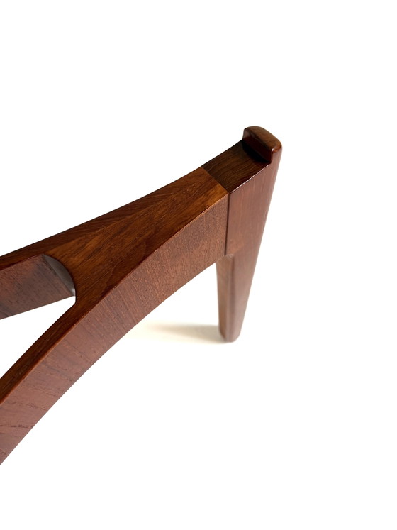 Vintage Coffee Table Model No. 104, Sven Ellekær ‘60 – Glass, Wood (photo 12 of 14)