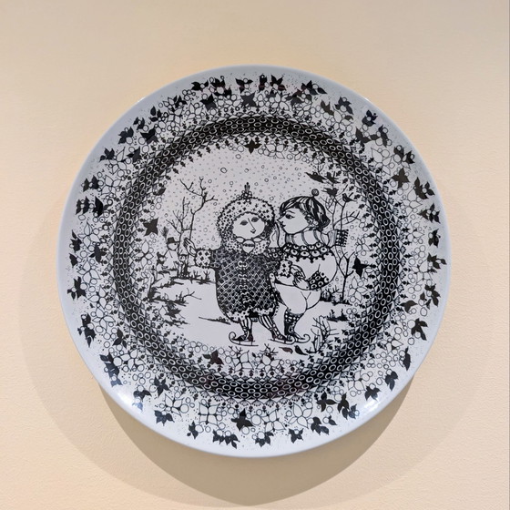 Bjørn Wiinblad 4 Seasons – set XL completo Ø35 cm – Decoración de pared, Porcelana (photo 8 of 10)