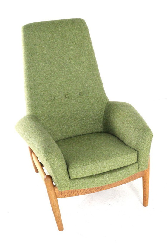 Image 1 of Arnold Madsen & Henry Schubell for Bovenkamp Helge armchair vintage upholstered