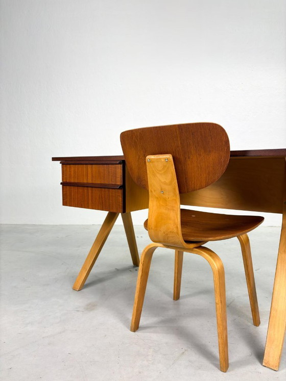 Image 1 of Scrivania Pastoe 'EB32' serie betulla di Cees Braakman