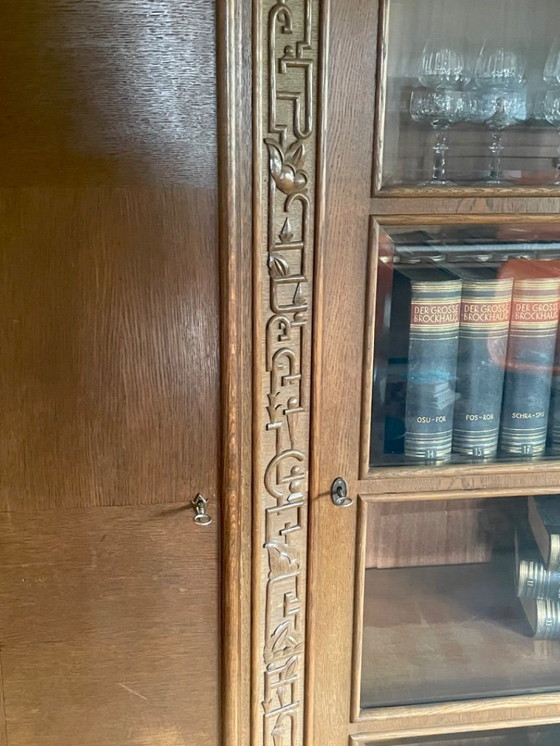 Image 1 of Mobile Art Déco con elementi Chinoiserie