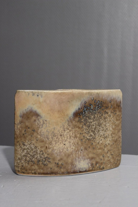 Image 1 of Vintage porcelain vase from Virebent, Puy l'évêque, France, 1980s. Nucleations