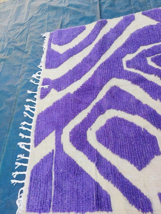 Image 1 of Tapis en laine fait main – coloris personaliseerbaar 300cmx150cm