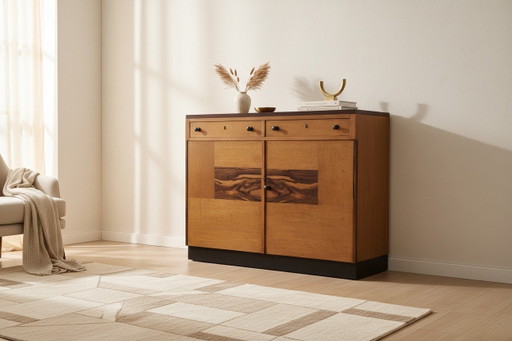 Hague School Sideboard Art Deco Cabinet – dressoirs, Wood (photo 2 of 9)