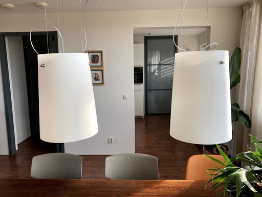 2x Prandina Sera S1/11 lampe suspendue