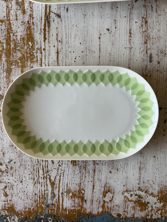 Image 1 of Piatti da portata Rosenthal Lotus verde