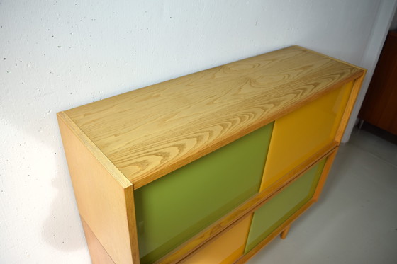 Image 1 of Modulaire Hellerau dressoirkast uit de jaren 70, vintage kledingkast
