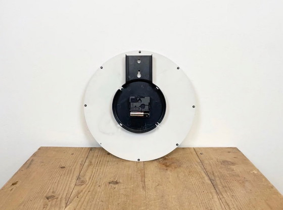 Image 1 of Orologio da parete vintage da ufficio di Pragotron, anni '80