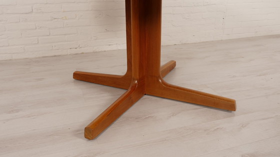 Image 1 of Vintage Round Dining Table | Teak | Extendable
