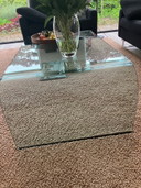 Fiam Glas-Couchtisch