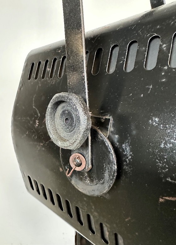 Image 1 of Vintage Black Theatre Spotlight, 1950s