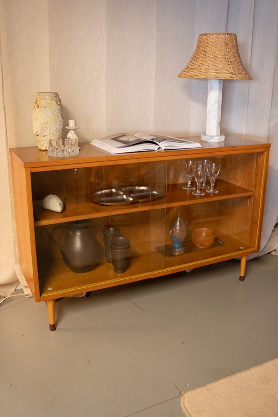 Image 1 of Vetrina vintage con ante in vetro 1960