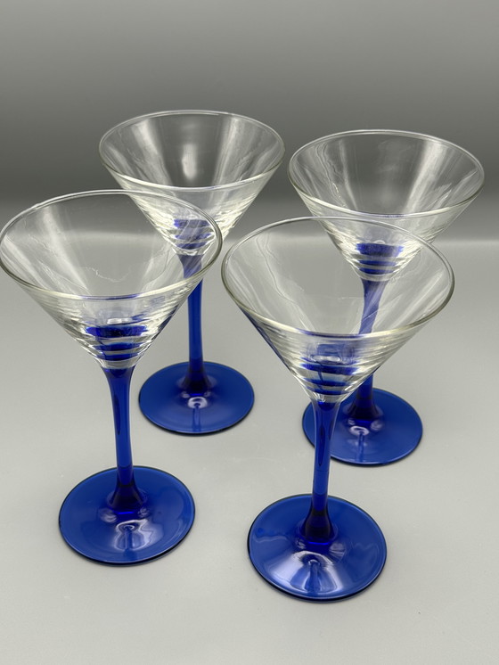 Image 1 of Set mit 4 Luminarc-Cocktailgläsern, hergestellt in Frankreich