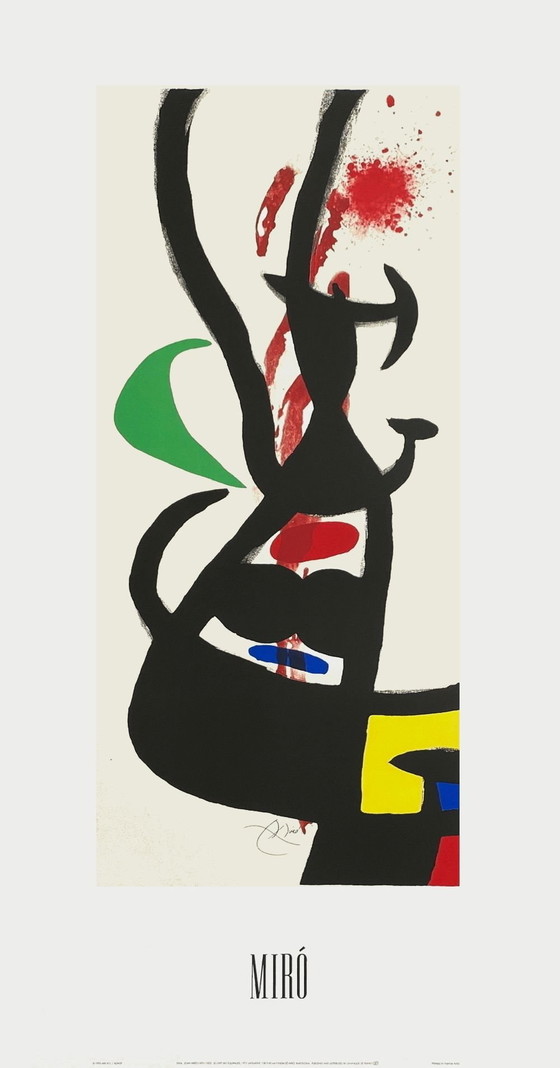 Image 1 of Joan Miró, El jefe de las cuadrillas (cartel), 1993