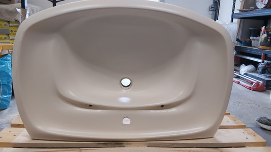 Set Bagno Vintage Luigi Colani – Villeroy & Boch / KEUCO – Jasmin – Anni '70 – Decorazione, Ceramic, Glass (photo 11 of 14)