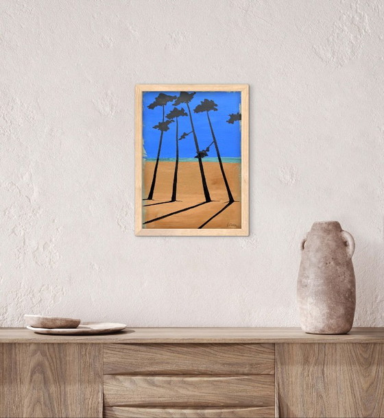 Framed Acrylic 40x30cm – Paintings & Drawings, Paper (photo 4 of 6)