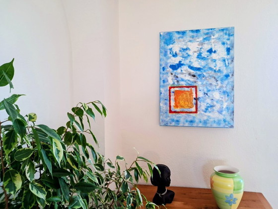 Image 1 of Enzo SAN MARCO - Squares in the infinity - Artist painting