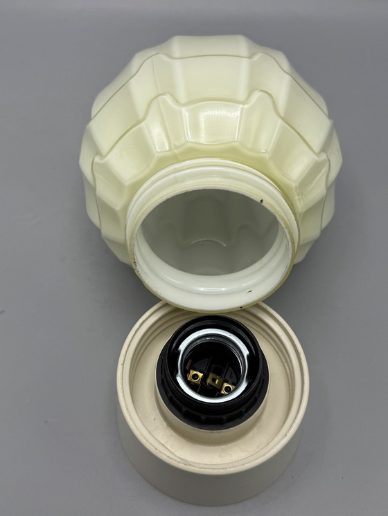 Image 1 of Thabur lamp met sculpturale glazen kap