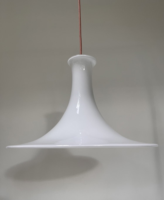 Lampada a sospensione Holmegaard Mandarin di Michael Bang, Danimarca, anni '80 – Lampade a sospensione, Glass (photo 3 of 10)