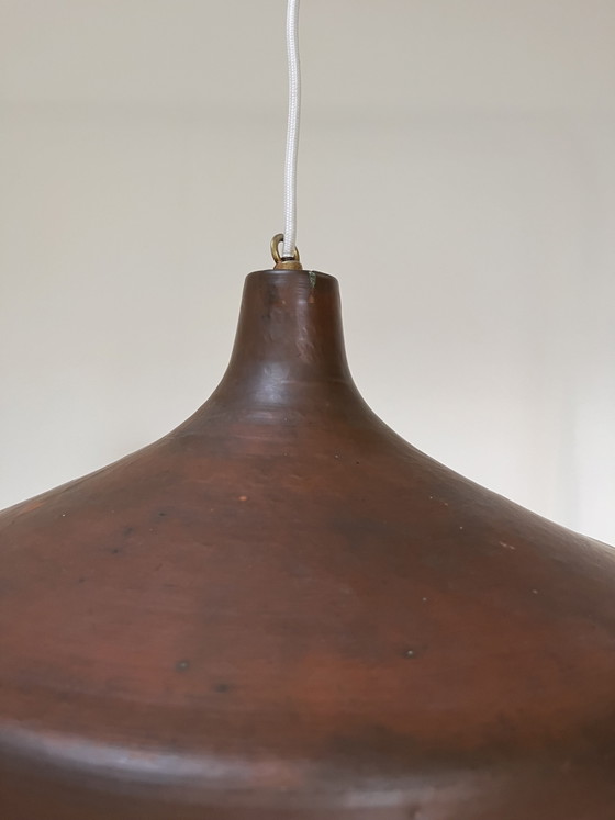Lampada a Sospensione Vintage Mid-Century – Rame Scuro / Metallo Marrone, Anni '60/'70 – Lampade a sospensione (photo 3 of 9)