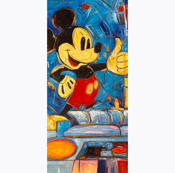 The Mickey Legacy (15) "Tribute to Mickey" – Paintings & Drawings, Canvas (photo 7 of 8)