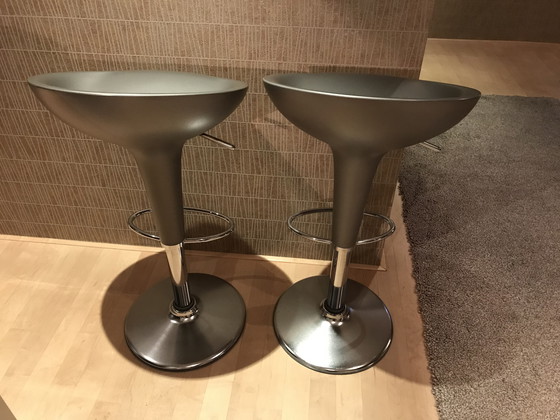 Image 1 of 2X Magis Bombo Barstools