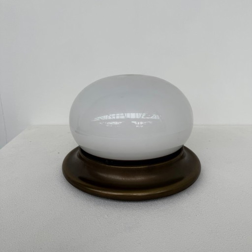 Bronskleurige plafond-/wandlamp