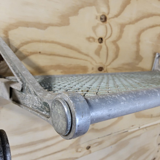 Image 1 of 4x Vintage 70s NS Hondekop (Mat 54) bagagerekken treincoupe / wandkapstok/ hoedenrek