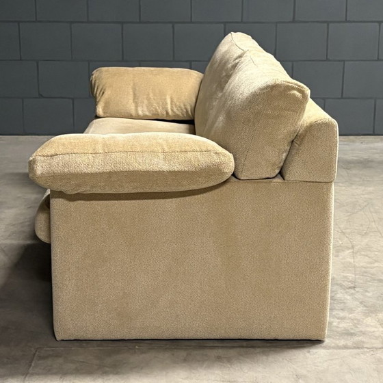 Canapé trois places - Tissu beige – Erpo International – Canapés 3 places, Textile (photo 6 of 11)