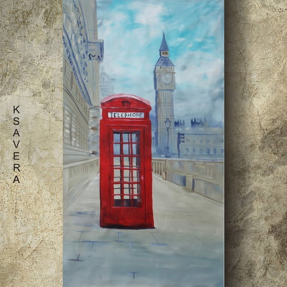 Image 1 of Londres S051 - peinture originale XXL de Ksavera